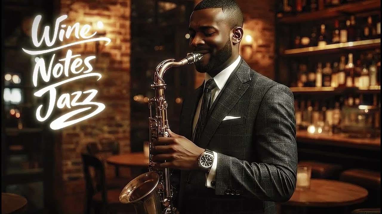 Candlelight Wine Bar Jazz: Tender Saxophone & Piano Melodies