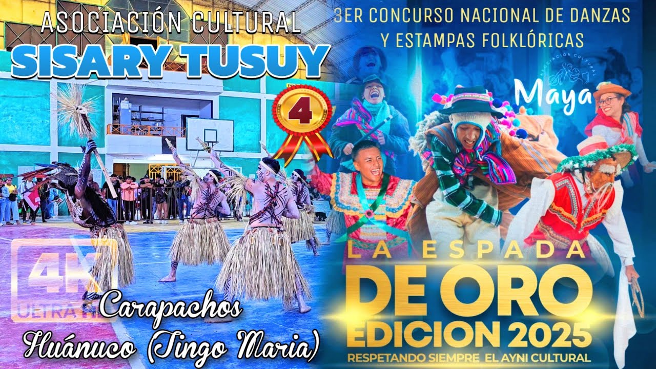 Carapachos ❤️‍🔥 - Huánuco [Sisary Tusuy] (3er Concurso Nacional La Espada 🗡 de Oro)  2025 Final 🇵🇪.