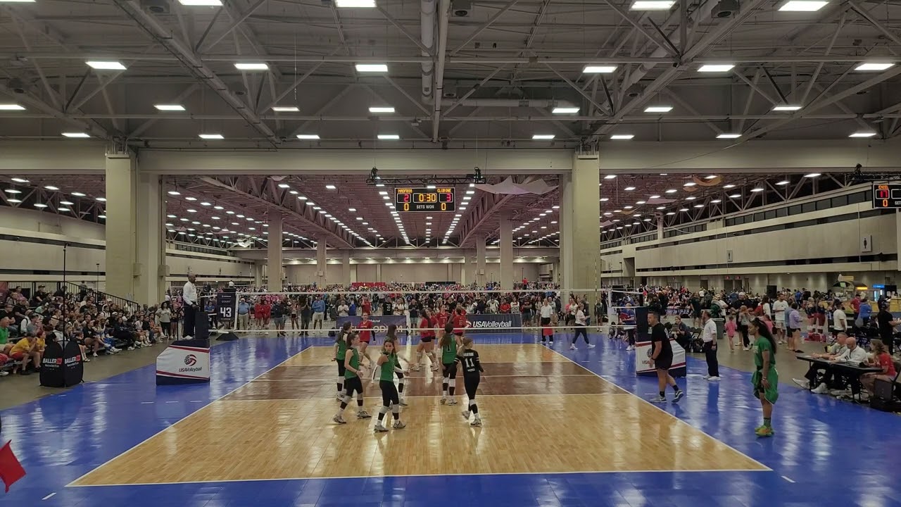 Madfrog plays for a championship at the 2024 USAV Girls Junior National Championship tournament!