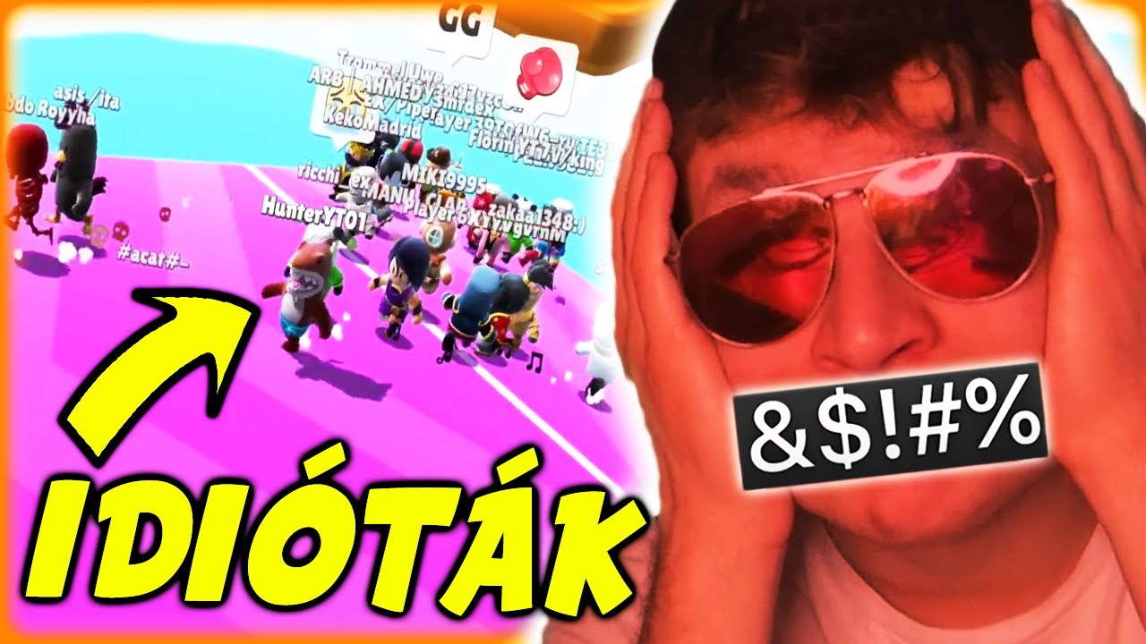 Nagyon FELIDEGESÍTETT a Stumble Guys!🤬