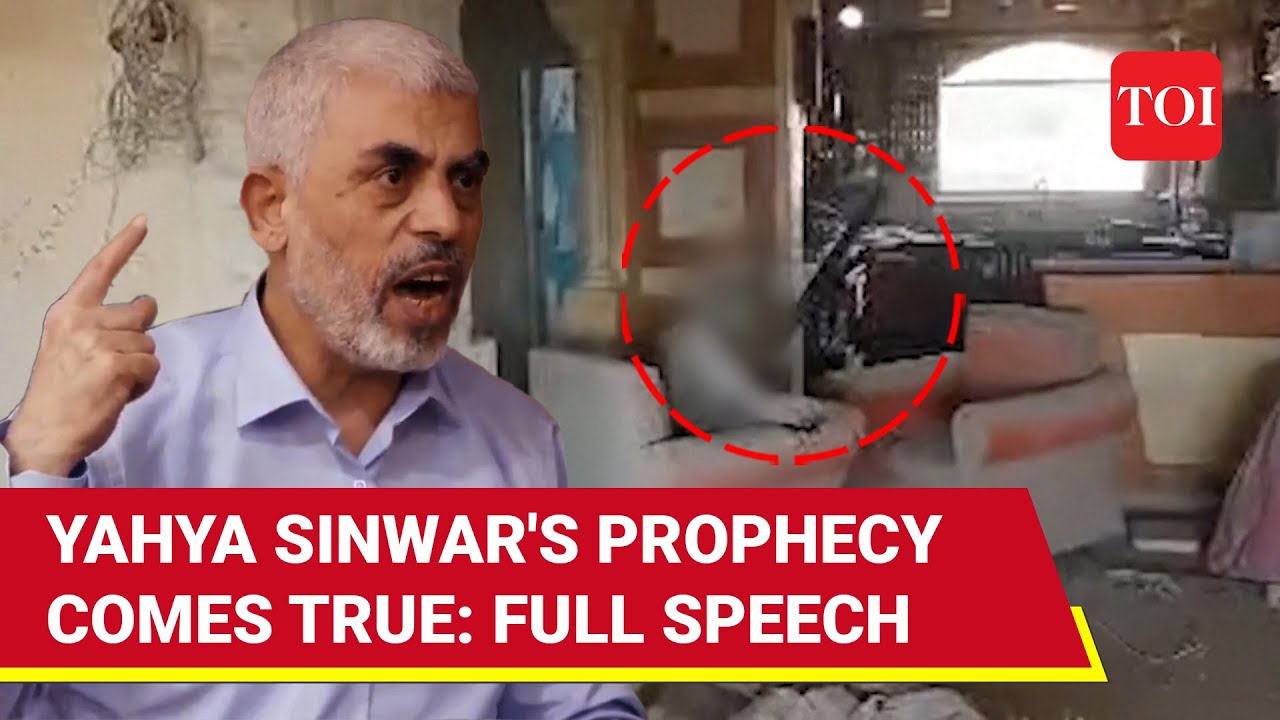 Yahya Sinwar Before His Killing: 'Wish To Die Fighting Israel Than With Heart Attack Or Covid'