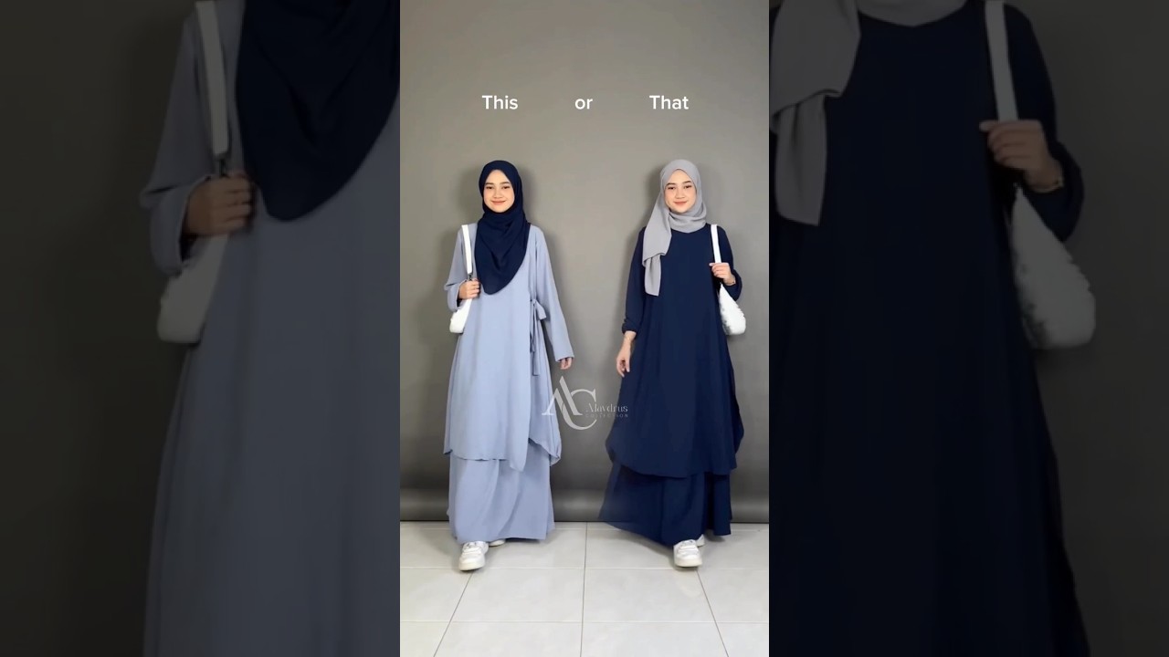 Rekomendasi Set Tunik Abaya + Link Produk di Full Video Eps 23 & Facebook On Bio