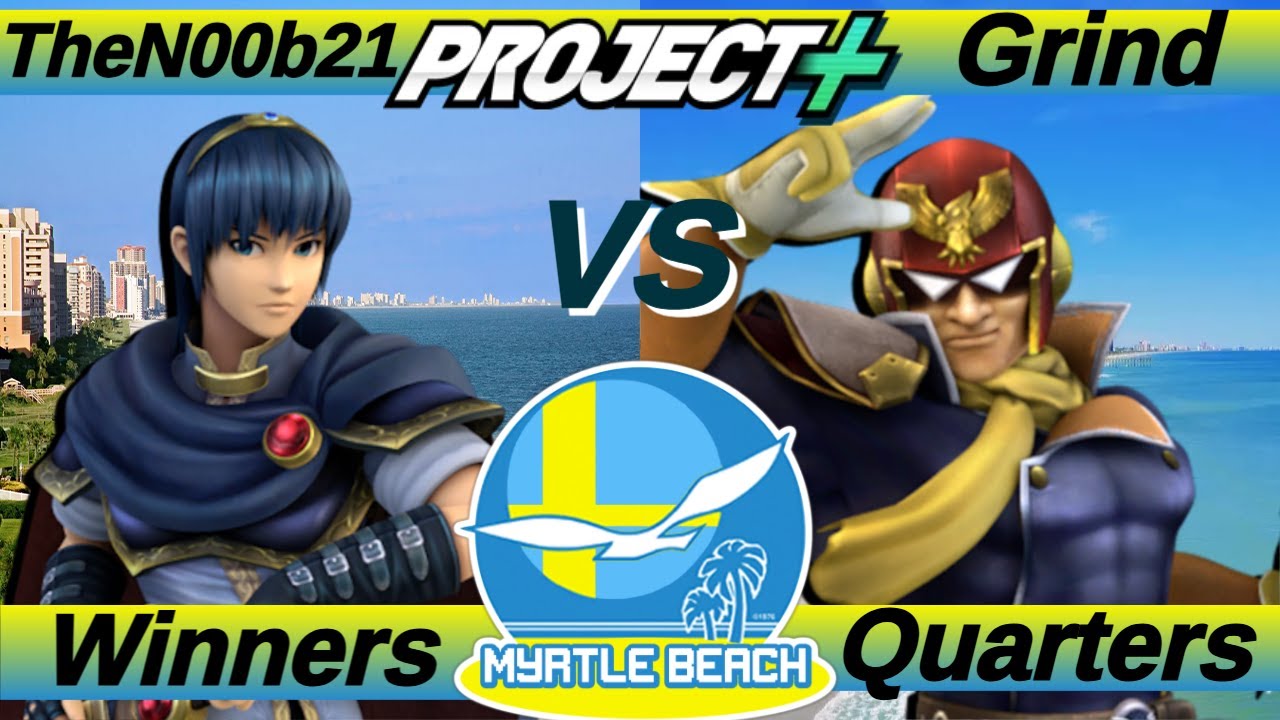 SocaSmash 164 P+: TheN00b21 (Marth) vs Grind (Captain Falcon) Winners Quarters
