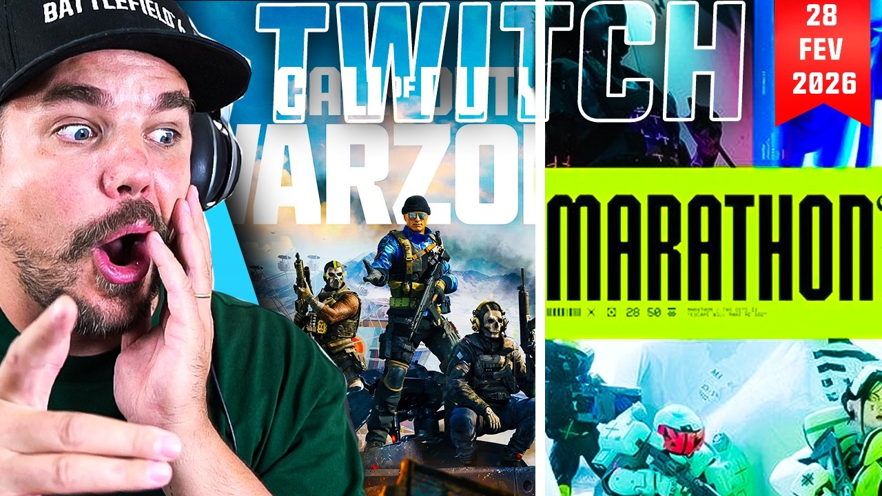 Retour à la MAISON !! WARZONE et DECOUVERTE de MARATHON   !👑 · Rediff Live Twitch