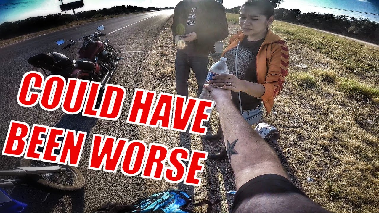 STRANDED MOTORCYCLE | HELPING A STRANGER