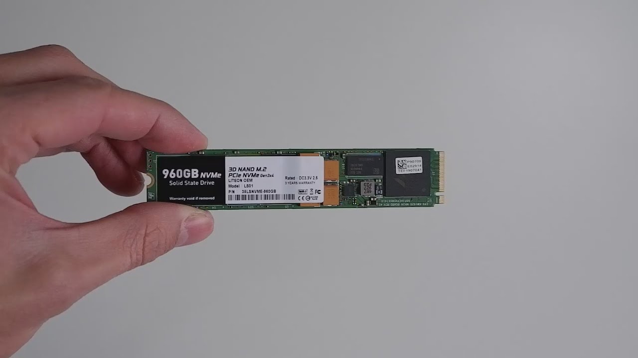 Timetec LiteOn 960GB NVMe SSD (LS01 / EPX-KW960)