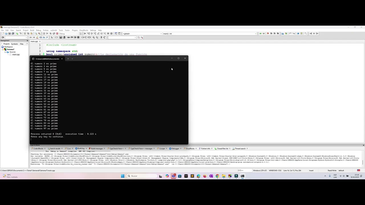Creación de funciones en C++ y sobre carga de funciones