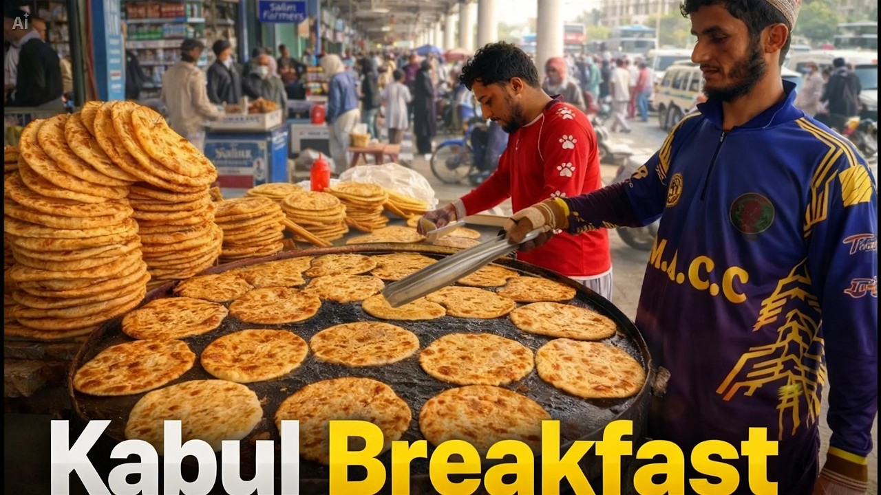 Kabul Street Breakfast | Unbelievable Morning Food!