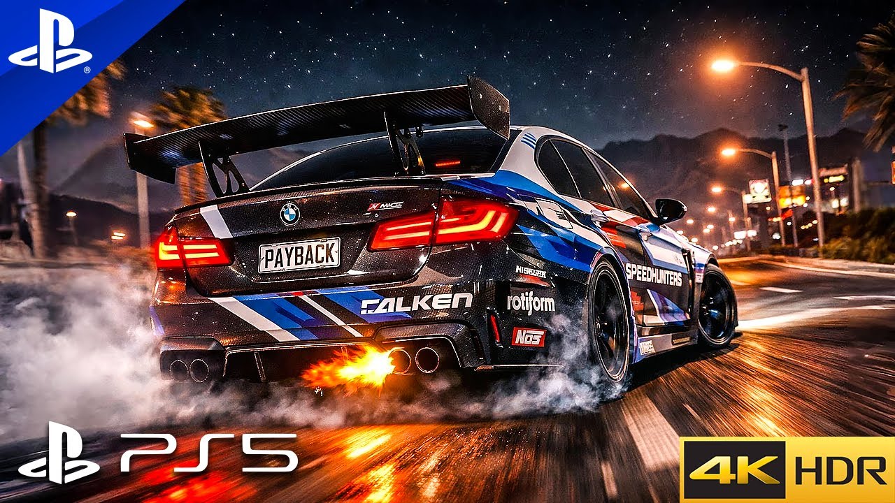 ESCAPE THE CARTEL | NFS Payback | Definitive ULTRA HDR Graphics Gameplay [4K 60FPS]