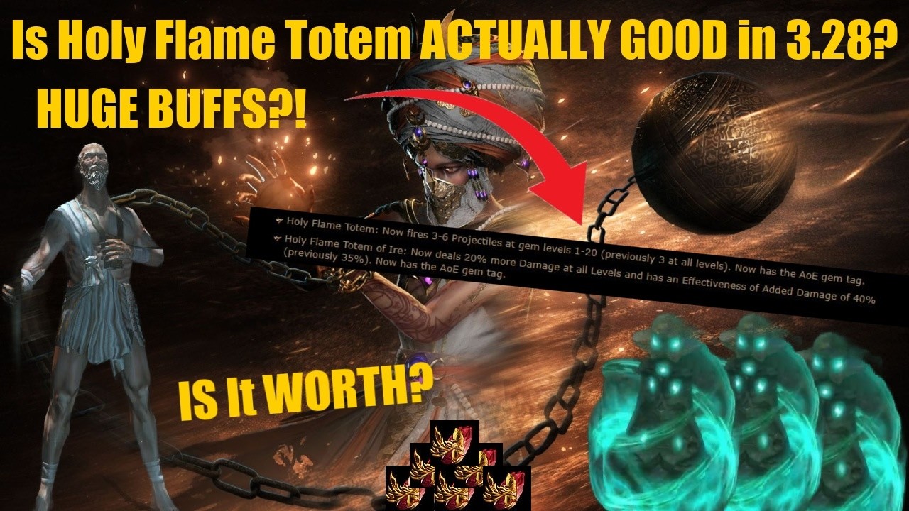 Holy Flame Totem BUFFS! Is it GOOD or BAIT in 3.28 Mirage League?