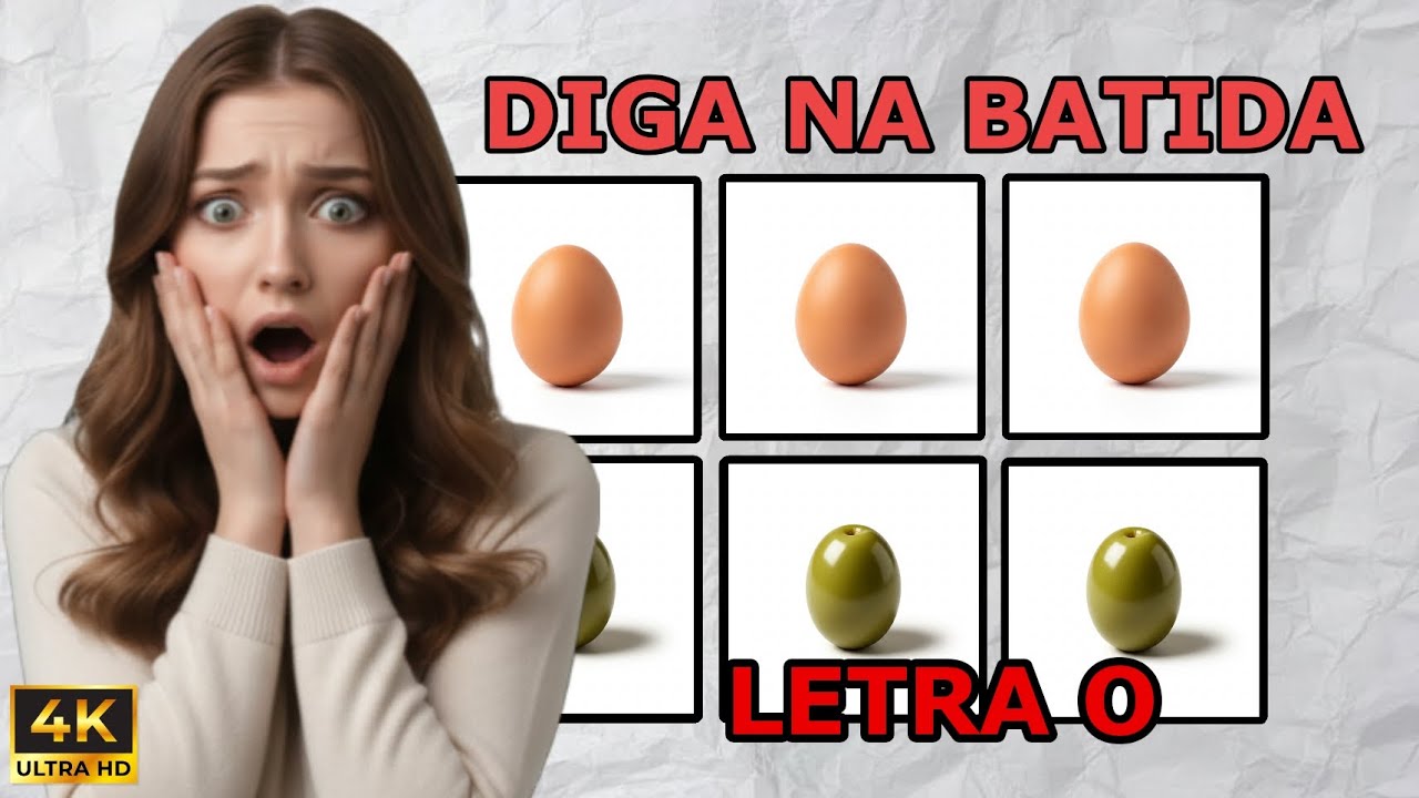 LETRA O: Diga a Palavra na Batida (parte 1)