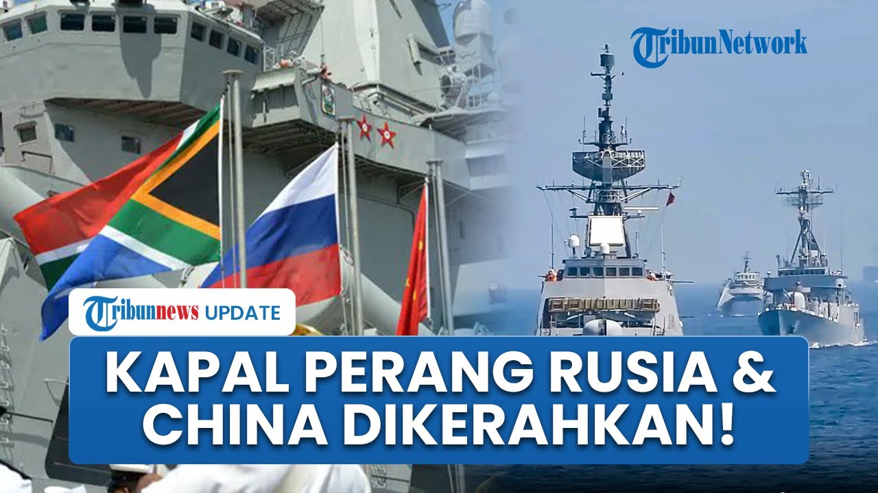 Rusia-China Kompak Kerahkan Kapal Perang & Kapal Perusak di Tengah Konflik dengan AS Memanas!