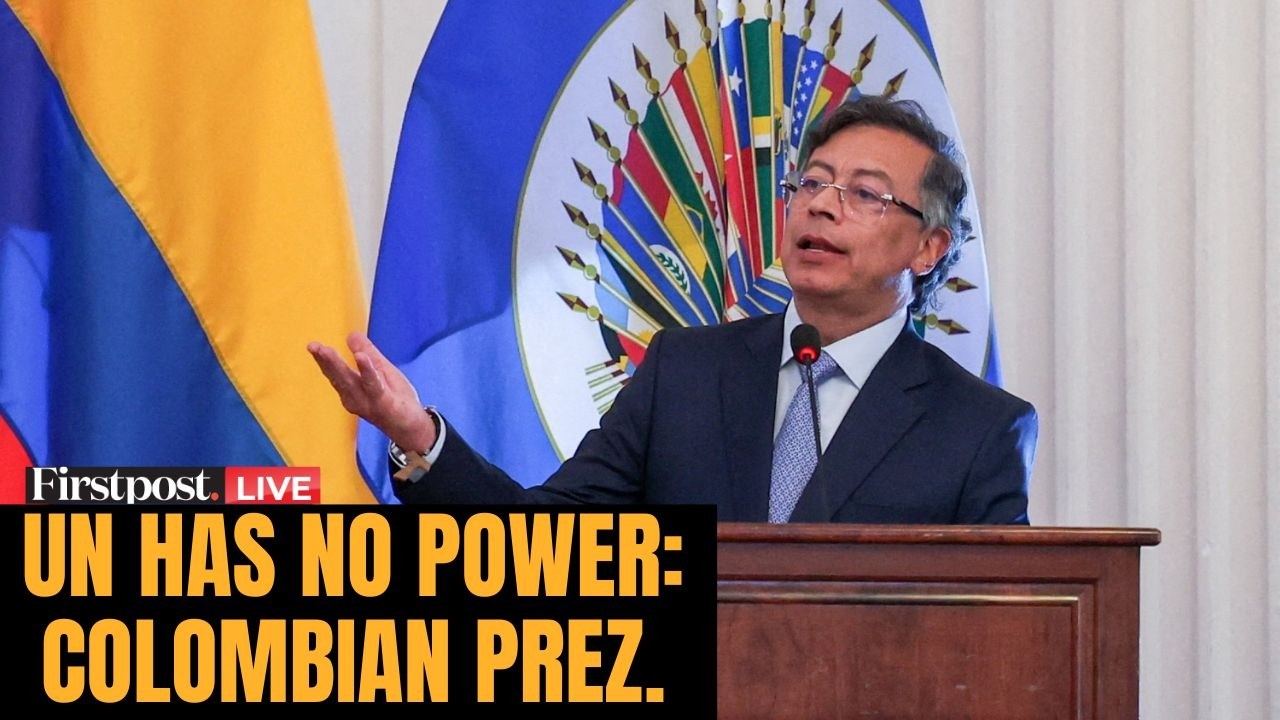 LIVE: Colombian President Petro Attacks UN Over Gaza War | Colombian President in US | N18G