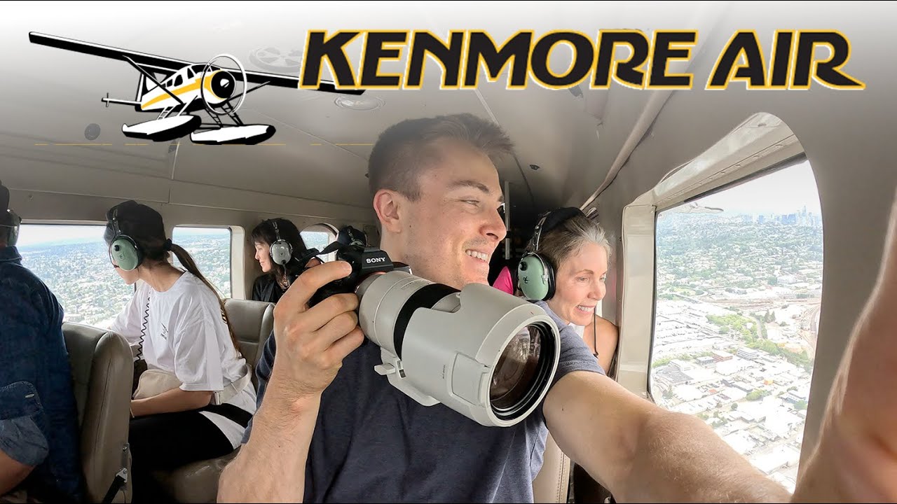 Гидроплан или летающая лодка? Экскурсия по живописным местам Сиэтла на гидросамолете DHC TURBO OT...