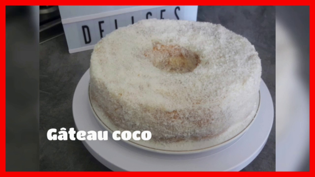 Gâteau Coco et sa crème coco 😍😋
