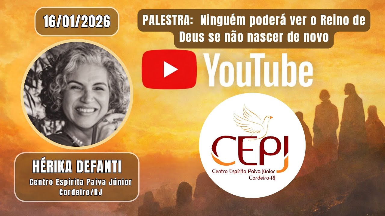 Ninguém poderá ver o Reino de Deus se não nascer de novo (Expositora Hérika Defanti)
