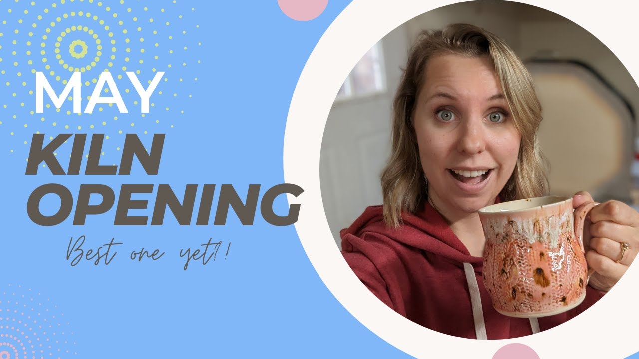 May Kiln Opening | NEW Mayco 2023 Glazes | New SGRAFFITO Designs | Trying AMACO SMUGS
