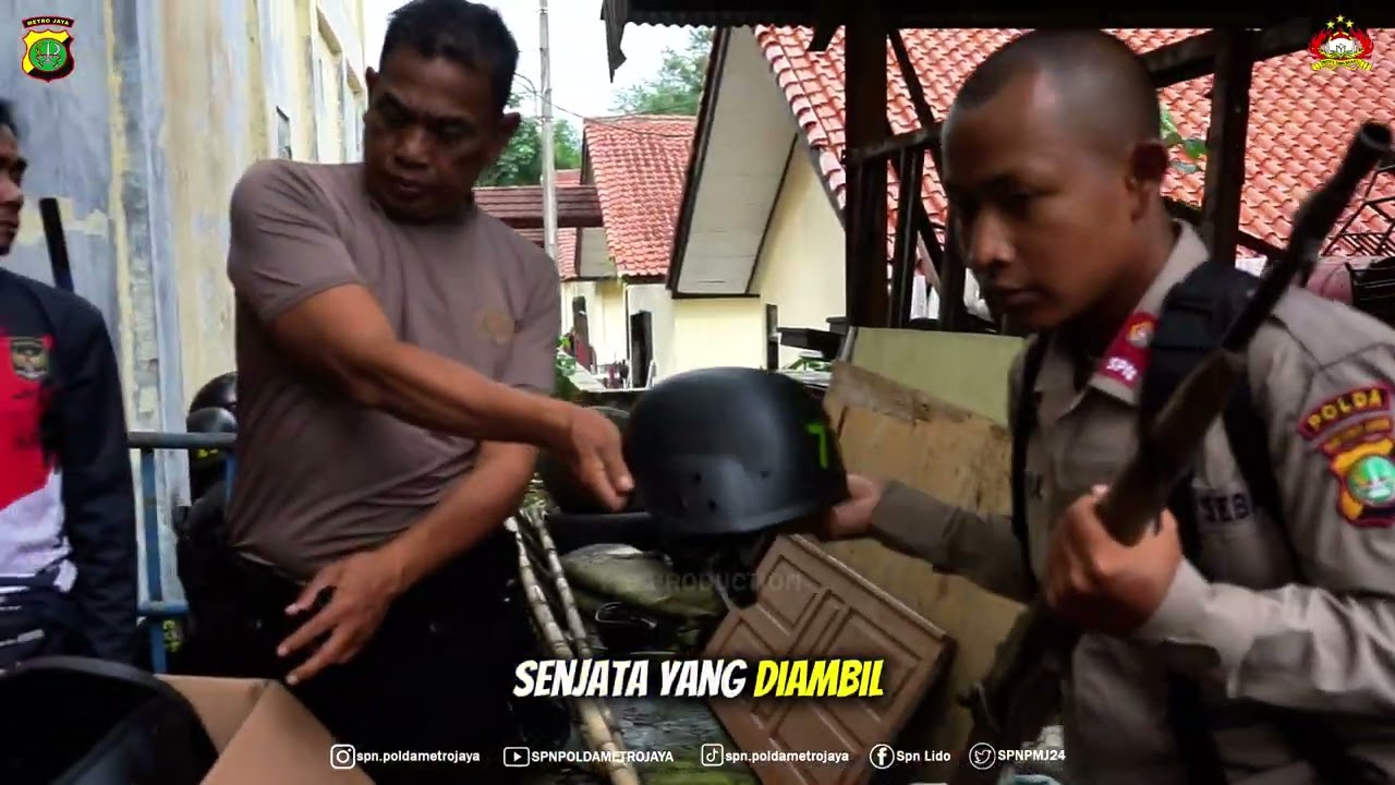 Tradisi Pengambilan Senjata dan Helm Siswa Diktukba Polri