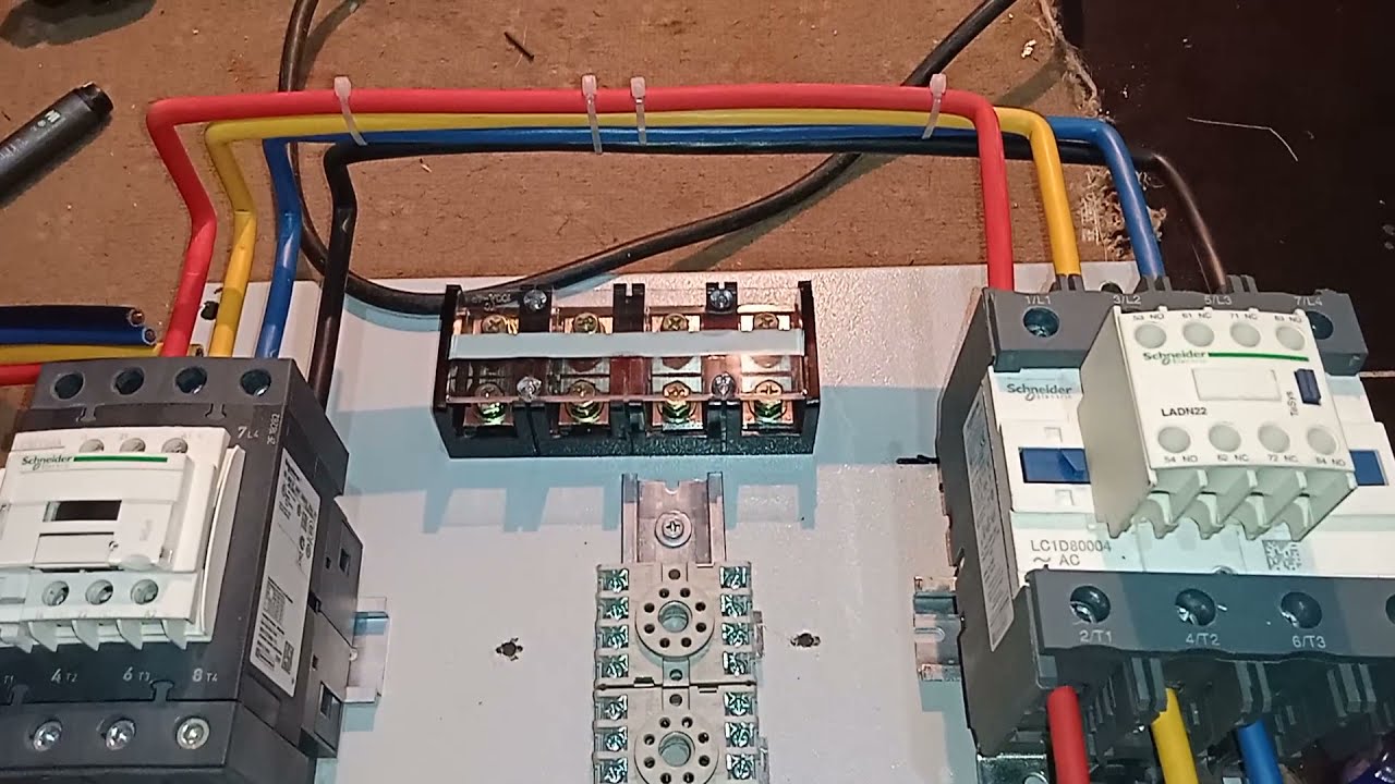 Simple ATS panel , Automatic transfer switch by controller auto manual....