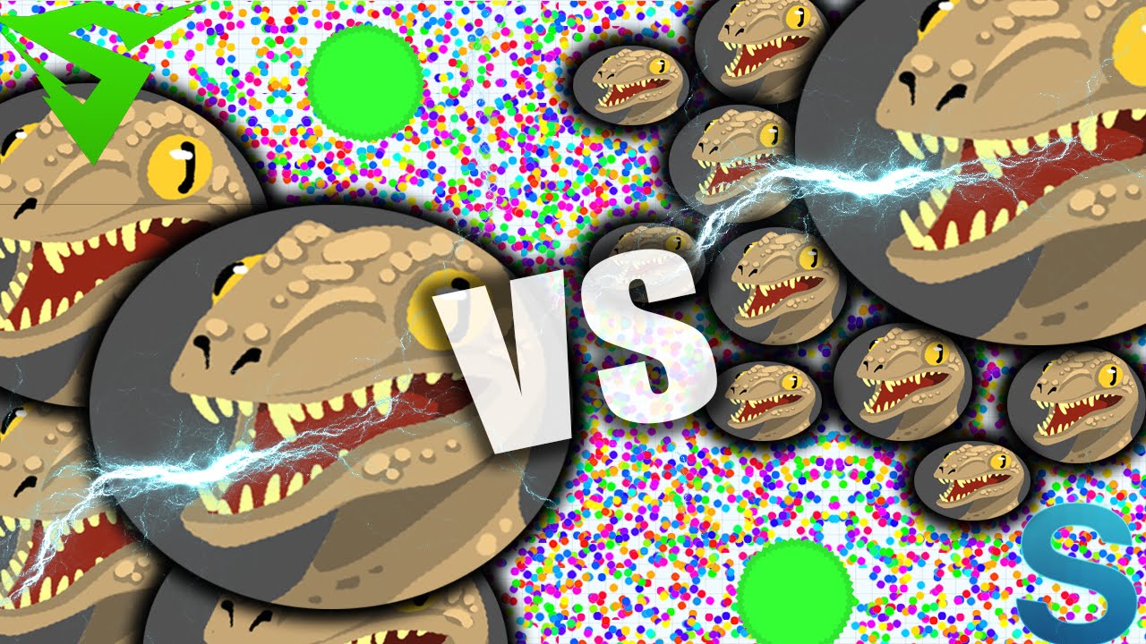 Agar.io - RAPTOR SKIN DOMINATION | Agario Gameplay & Agar.io Tricks