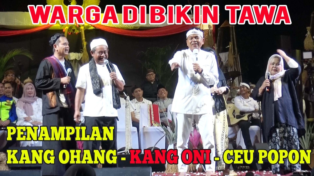 PENAMPILAN KDM OHANG CEU POPON & ONI