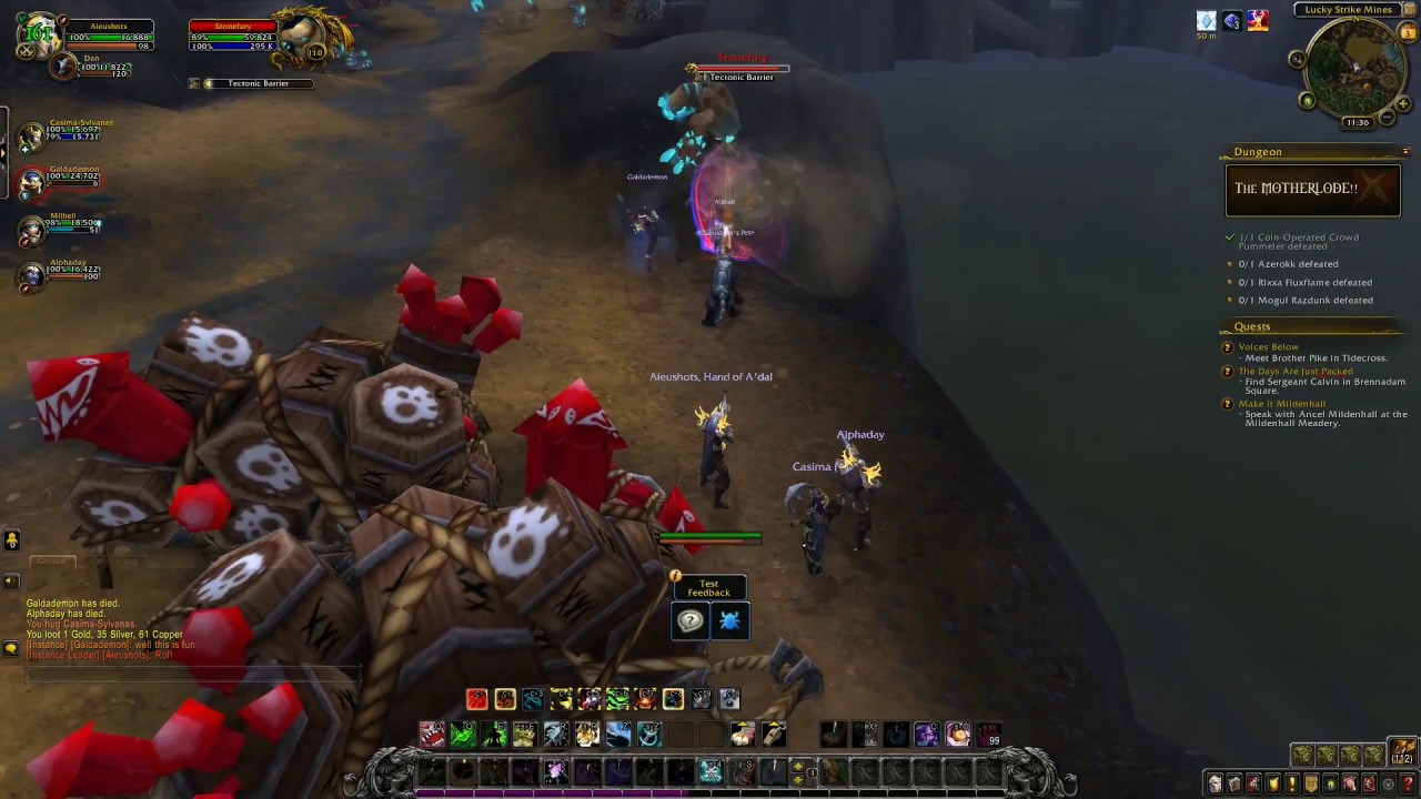 WoW BFA Alpha: Motherlode full run (Hunter PoV)