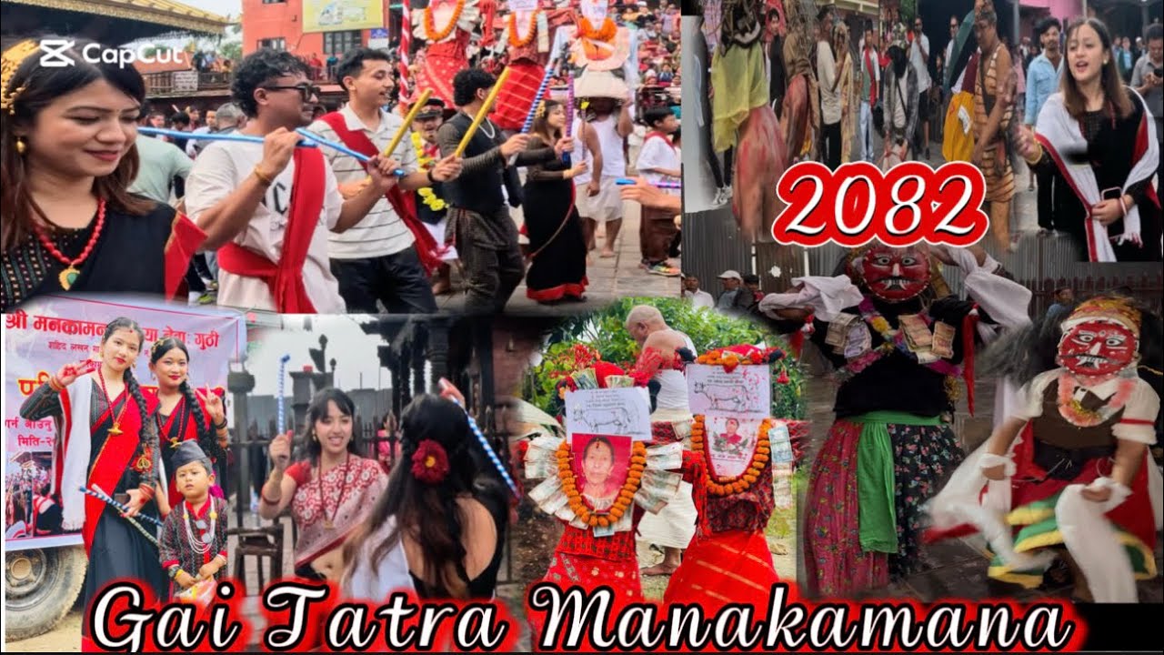 Gai Jatra 2082 Manakamana #lakheydance #newarculture 