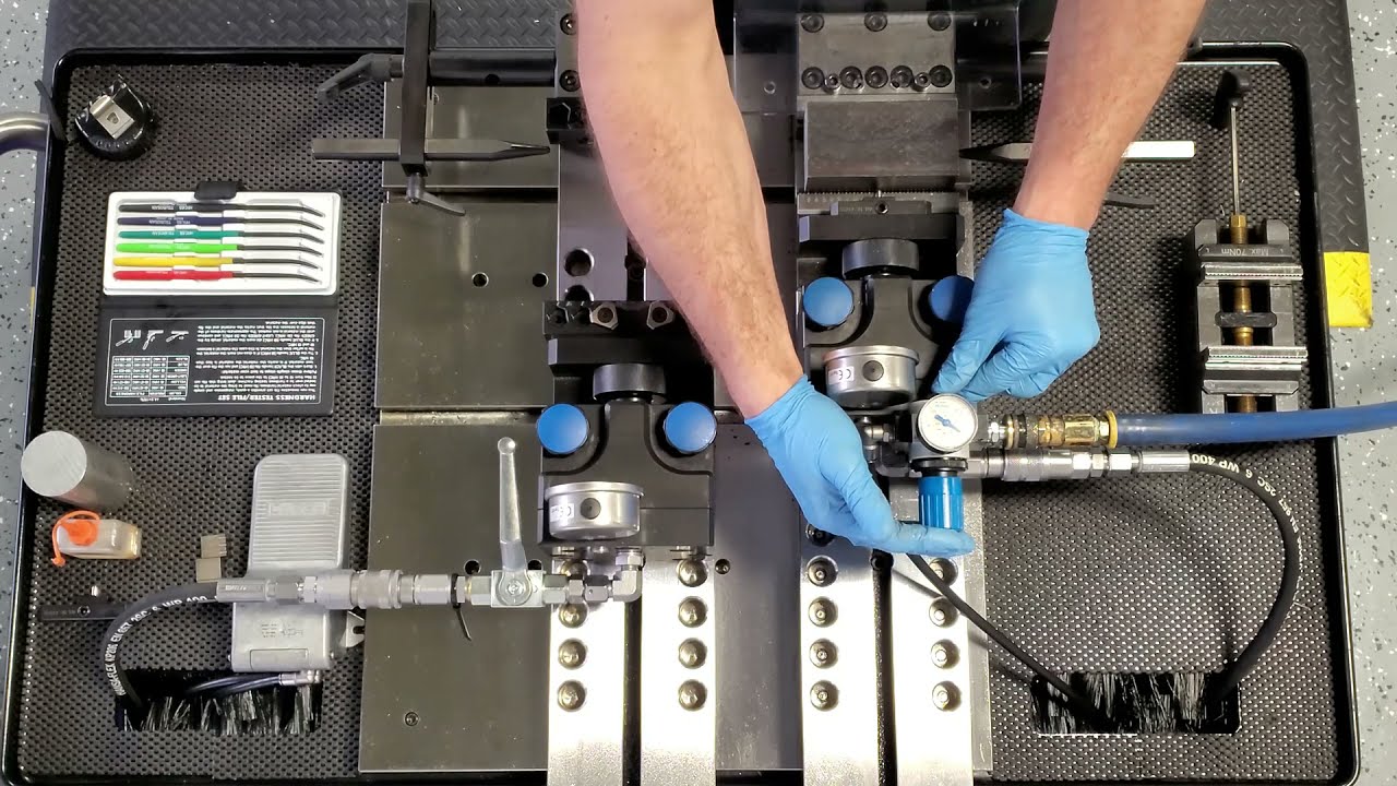 Lang Stamping Unit - Instructional Video. No more DOVETAILS!