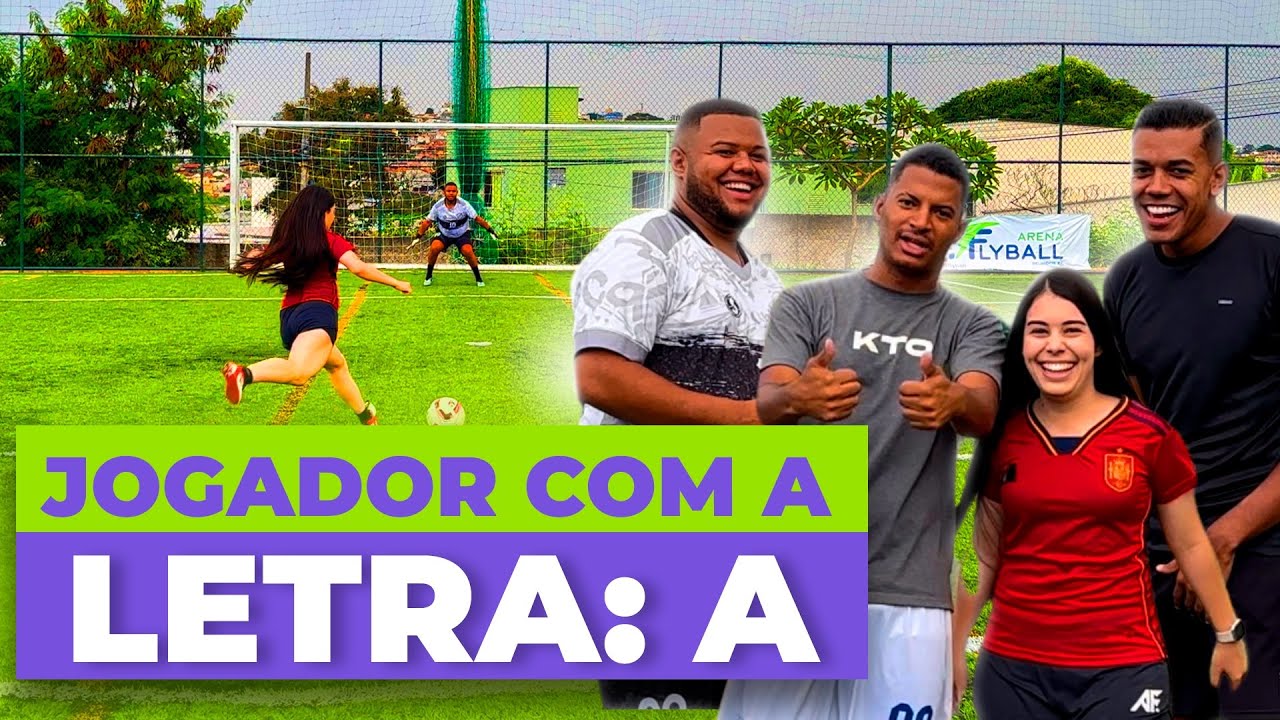 QUAL É O JOGADOR COM A LETRA… (GOLAÇO DE TRIVELA) 😱