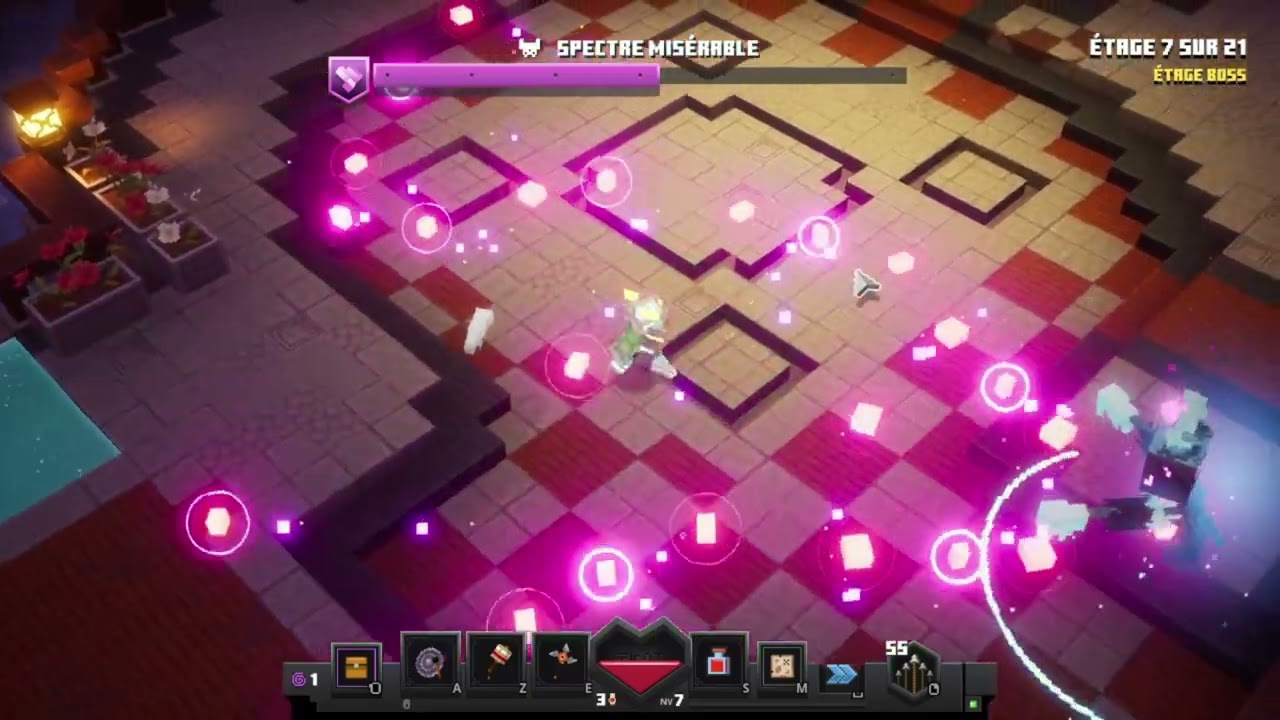 Minecraft Dungeons but it's a Tower boss Rush