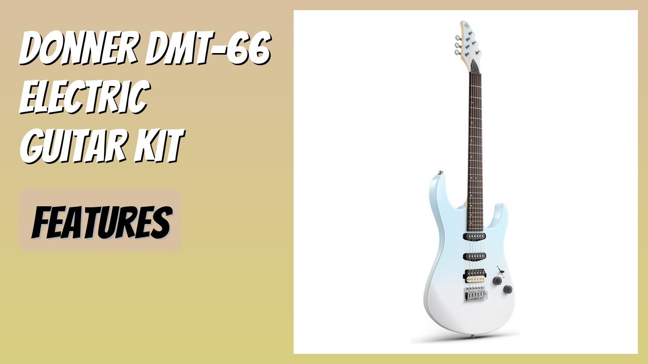 REVIEW (2026): Donner DMT-66 Electric Guitar Kit. Features