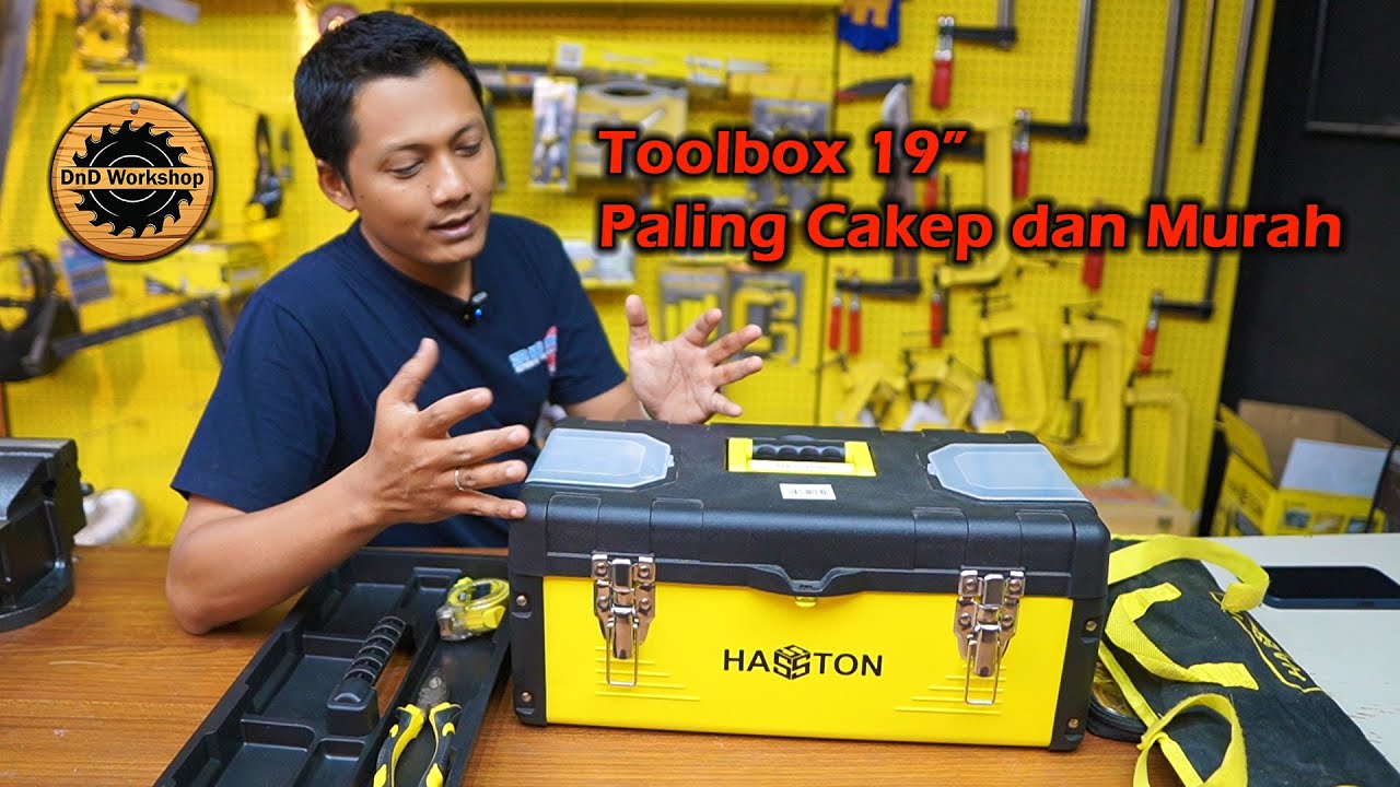 Tool Box Sebagus Ini Kok Murah Banget - HASSTON Toolbox 19 Inch