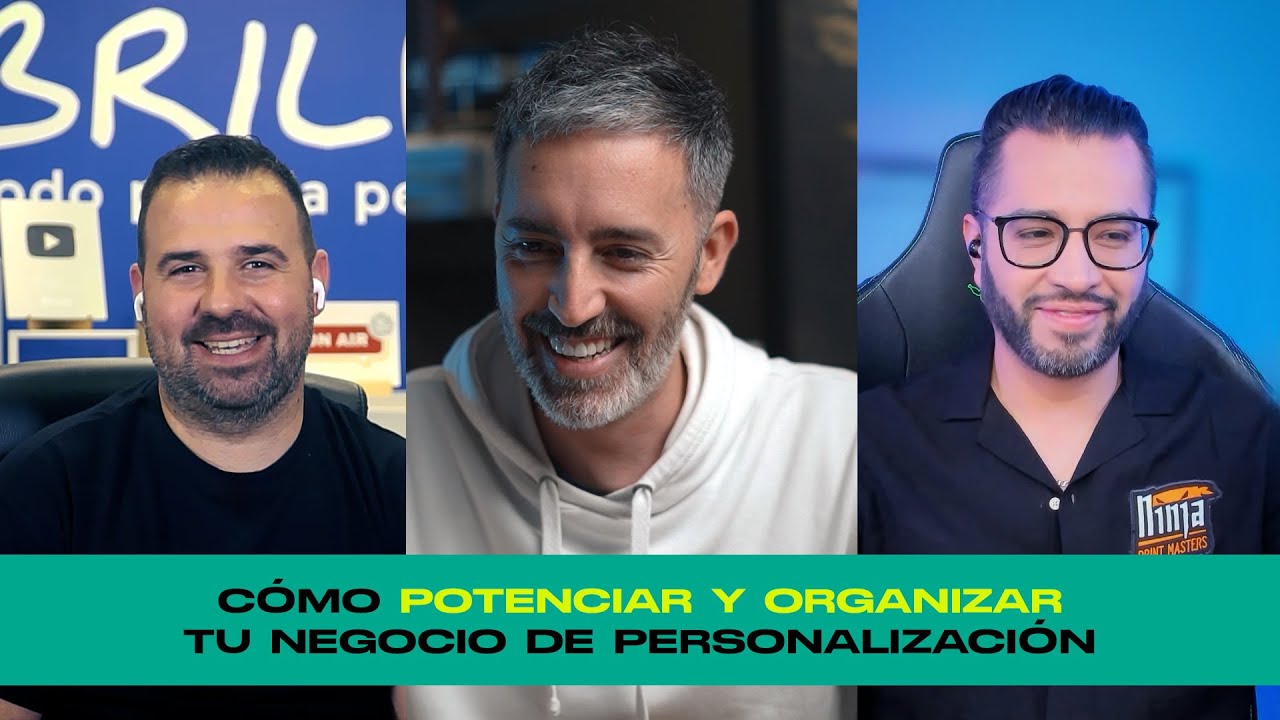 C&oacute;mo potenciar y organizar tu negocio de personalizaci&oacute;n | Custom Club Ep.04