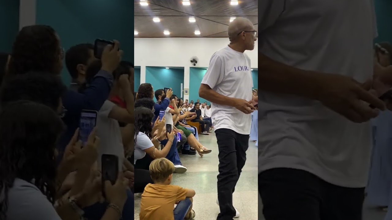 Alice na dança da Coroação de Nossa Senhora de Lourdes. Várzea Paulista 