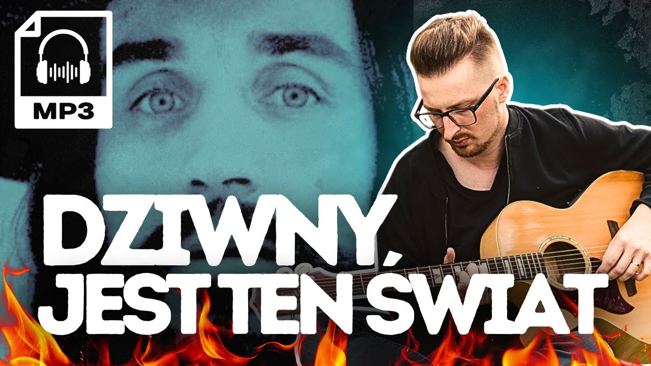 Jak zagrać na gitarze: DZIWNY JEST TEN ŚWIAT #tab #gitara #chwyty
