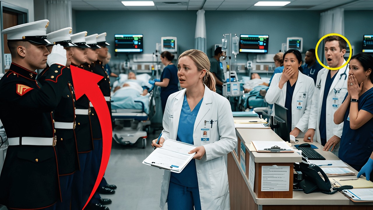 Doctors Froze in Shock When Marines Saluted the Nurse