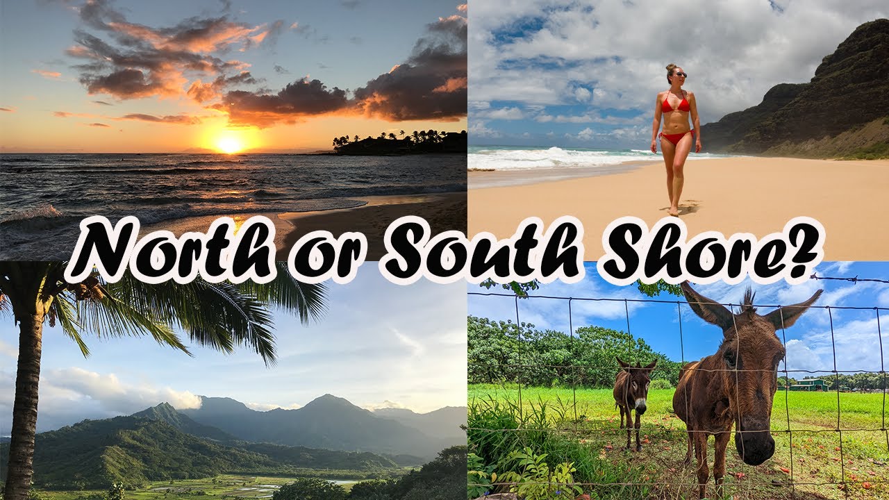 🌺 Kauai: NORTH SHORE or SOUTH SHORE? | Watch BEFORE You Go!