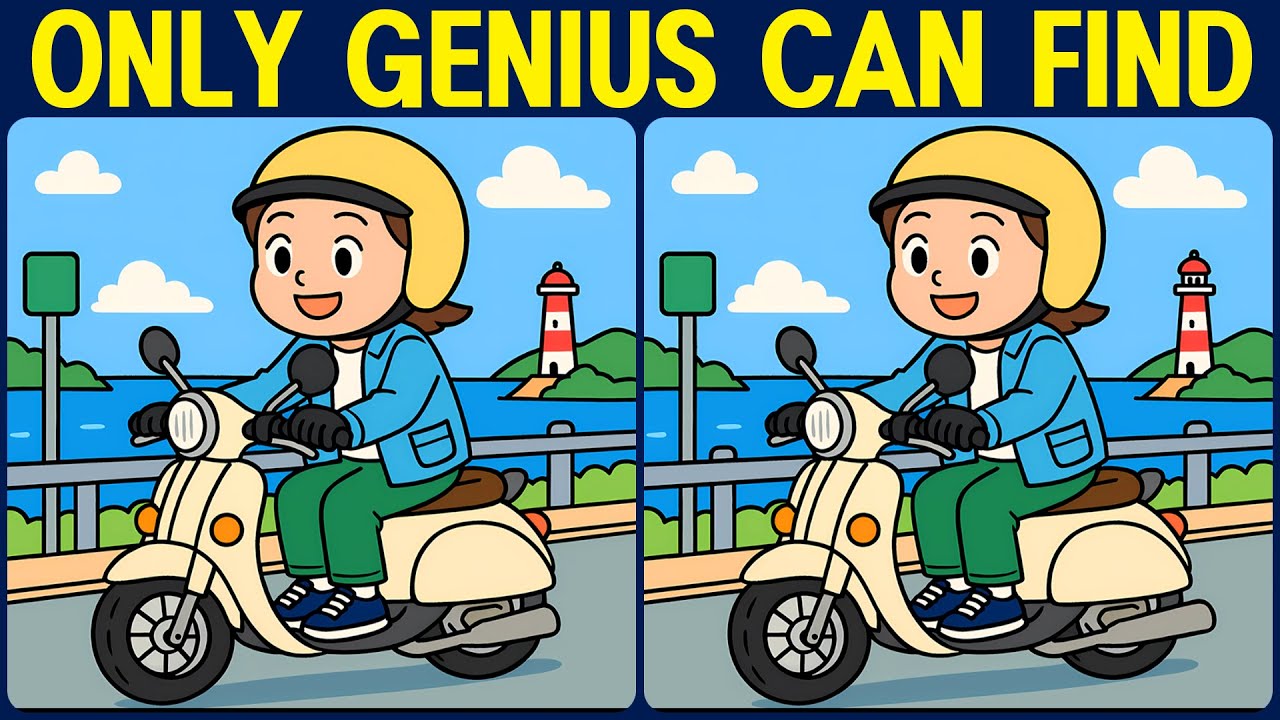 [Spot the Difference Brain Training] Similar pictures but can you easily see the difference?