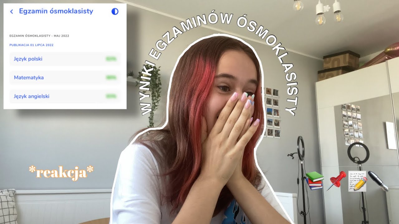 moja reakcja na wyniki egzaminów ósmoklasisty | szczera reakcja i Q&A