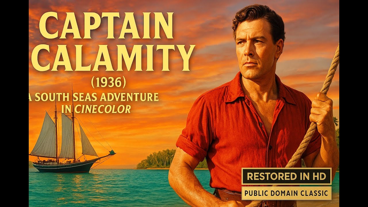Captain Calamity (1936) – South Seas Adventure in Color Full Movie Public Domain 4K Fan Edit