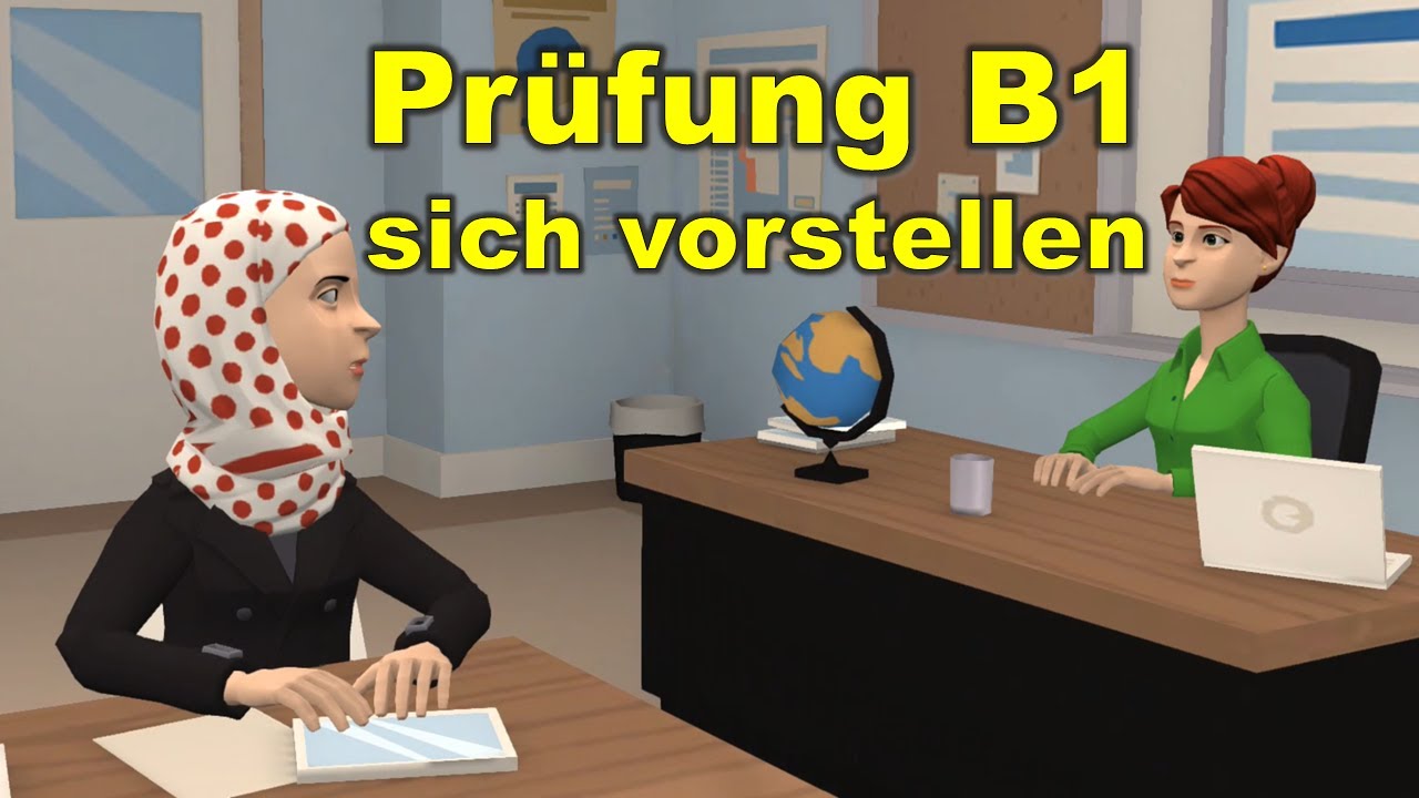 Экзамен B1 (DTZ) sich vorstellen | Говоря часть 1