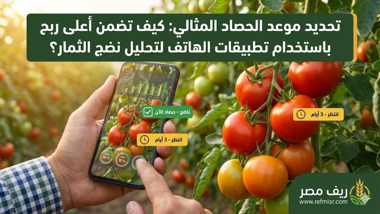 الحصاد الذكي: كيف يحدد هاتفك المحمول الموعد الدقيق لجمع المحصول؟ ثورة في ريف مصر