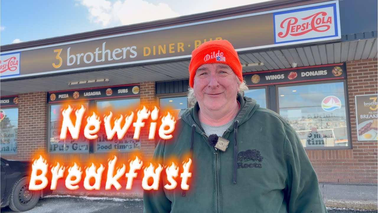 Завтрак в закусочной «3 Brothers Diner» | Маунт-Перл, Ньюфаундленд и Лабрадор