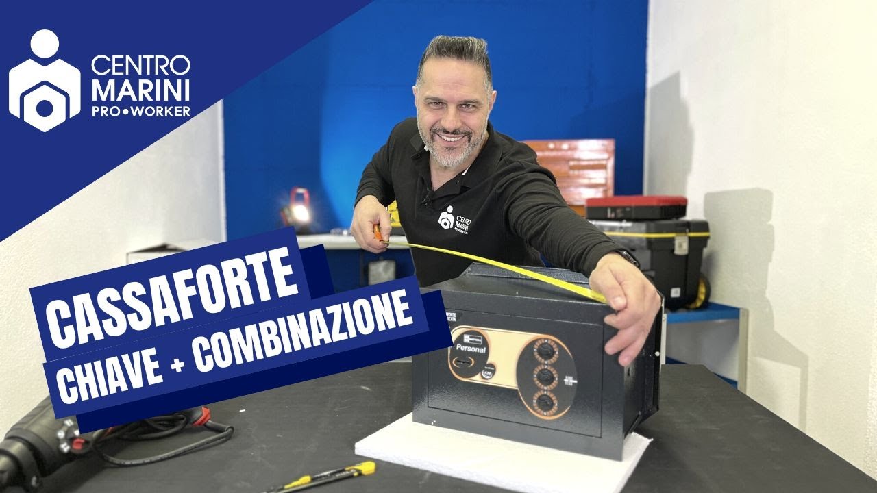 Cassaforte a muro chiave +combinazione  Mottura 11.2120