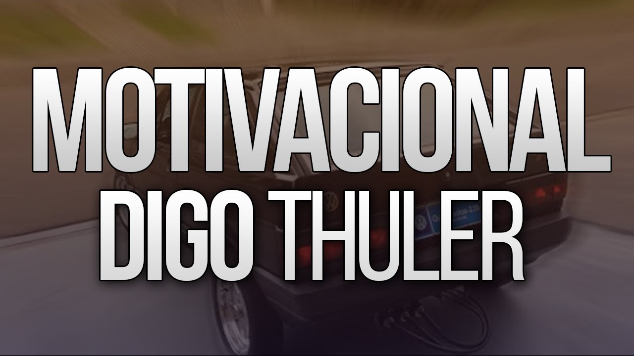 V&Iacute;DEO MOTIVACIONAL DIGO THULER - NUNCA DESISTA DE SEUS SONHOS!