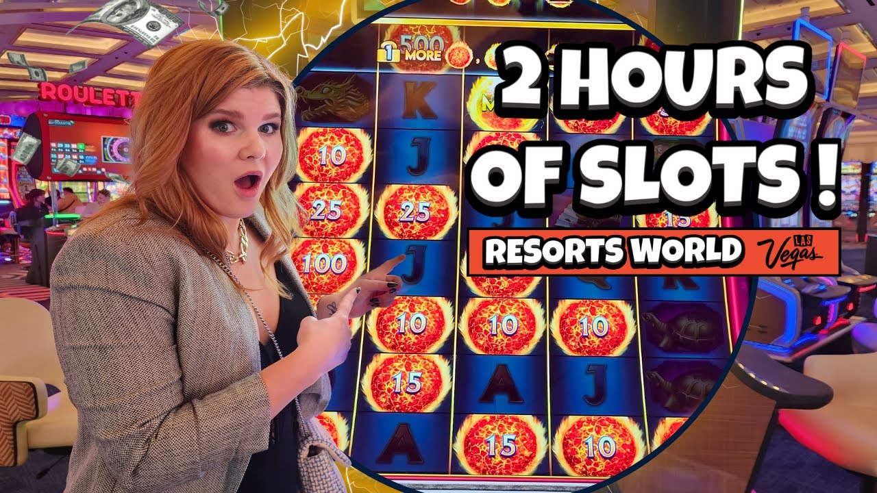 2 Hours of Slot Machine Spins and Wins at Resorts World Las Vegas!