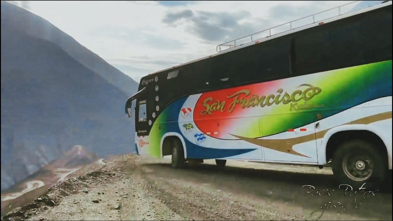 BUS SAN FRANCISCO POR LAS RUTAS DE ANCASH-CURVAS DE HUAROCHIRI-SIHUAS POMABAMBA |RUTAS MORTALES PERU