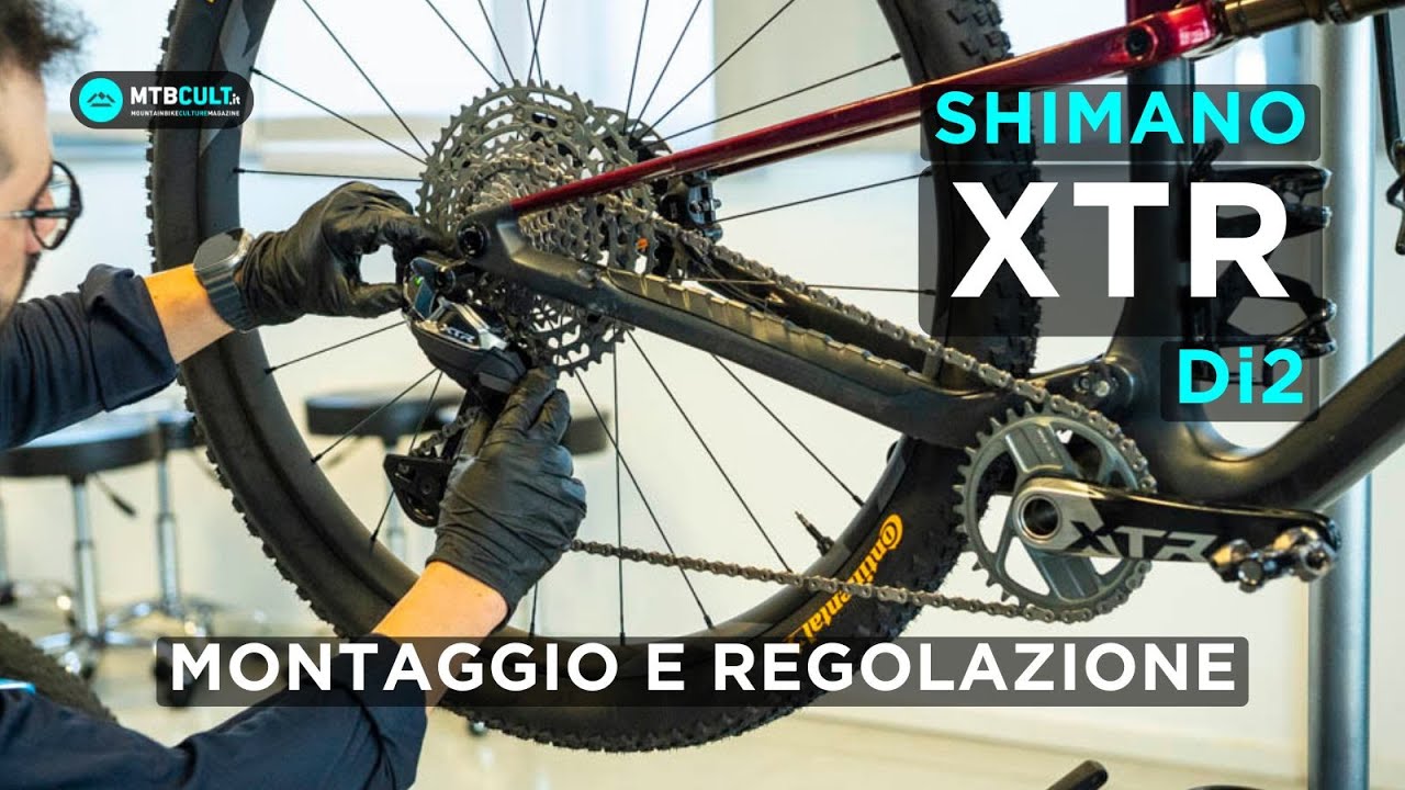 Shimano XTR Di2: montaggio, regolazione e personalizzazione
