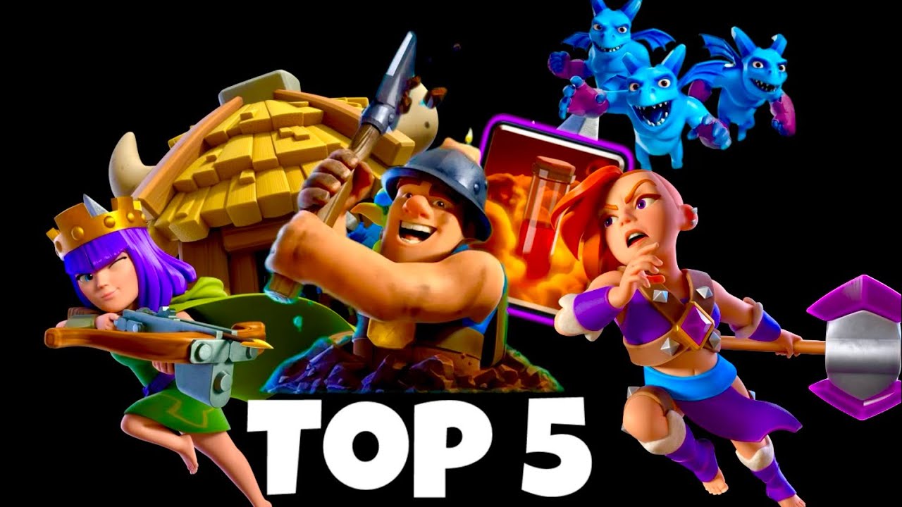 Top 5 Miner Poison Decks to Push trophies in Clash Royale!