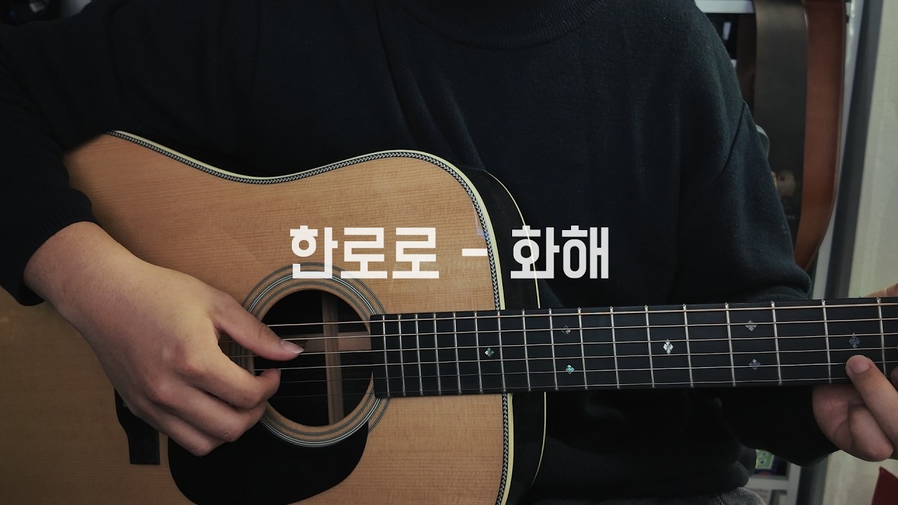 [Cover] 한로로 - 화해 | 노래 커버 (어쿠스틱)
